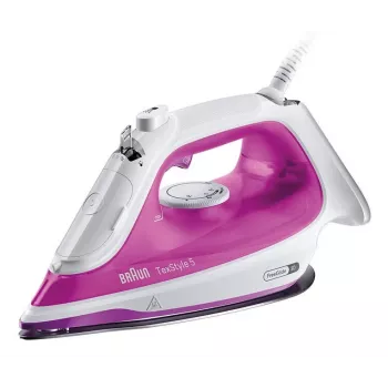 Braun TexStyle 5 SI 5225 ferro da stiro a vapore 2500 W rosa, bianco