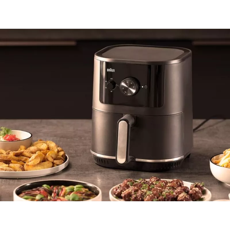 Braun Multi Fry 3 Single 4,3 L friggitrice ad aria 1500 W nero