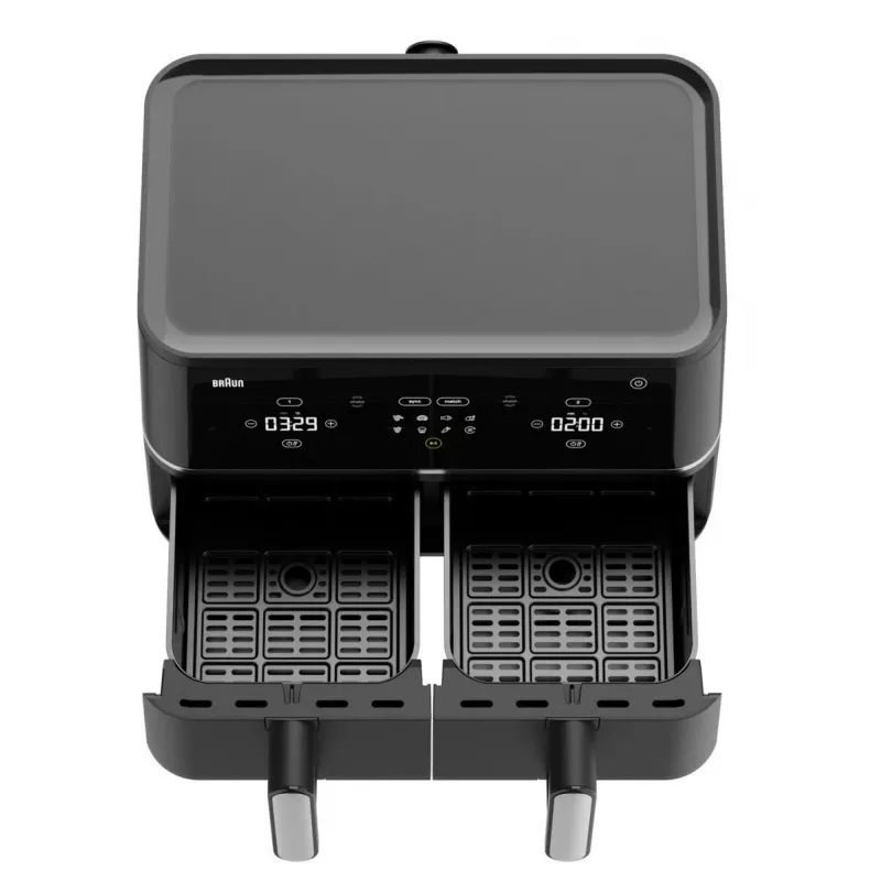 Braun TD 5030I BK doppia 10 L friggitrice ad aria 2400 W nero, argento