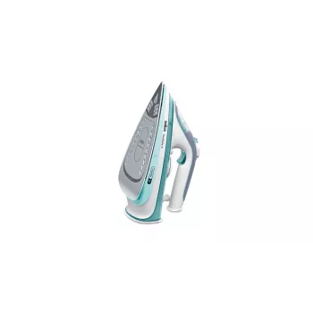 Braun TexStyle 3 SI 5017 GR ferro da stiro a vapore suola in ceramica 2700 W grigio, turchese, bianco