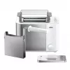 Braun GRILLE-PAIN HT5015WH 13 2 fette 1000 W grigio, bianco