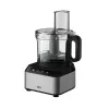 Braun FP 3233 SI Robot da cucina 800 W 2,1 L nero, acciaio inox