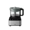 Braun FP 3233 SI Robot da cucina 800 W 2,1 L nero, acciaio inox