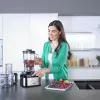 Braun FP 3233 SI Robot da cucina 800 W 2,1 L nero, acciaio inox