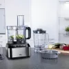Braun FP 3233 SI Robot da cucina 800 W 2,1 L nero, acciaio inox