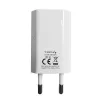 Techly IPW-USB-ECWW Caricabatterie per dispositivi mobili universale bianco AC interni