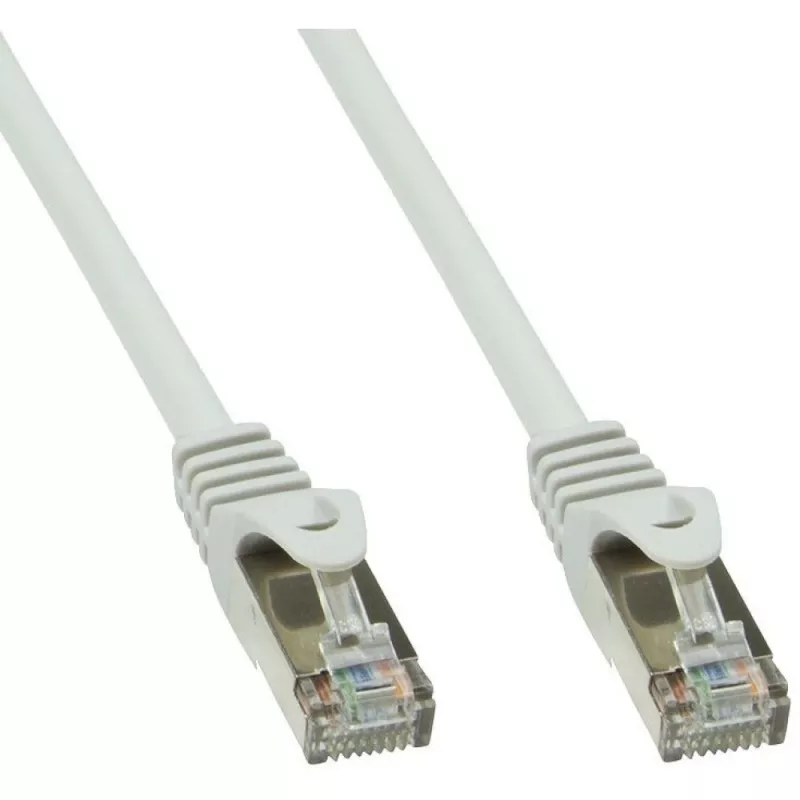 Techly Cavo patch in rame Cat.6 grigio SFTP LSZH 15m, 15 m, Cat6, S/FTP (S-STP), RJ-45, RJ-45, grigio