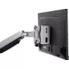 Techly Supporto CPU regolabile sottoscrivania, 5 kg, 75 x 75 mm, 100 x 100 mm, nero