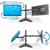 Techly ICA-LCD 2524 Supporto / piedistallo per monitor 81,3 cm (32 inch) da tavolo nero