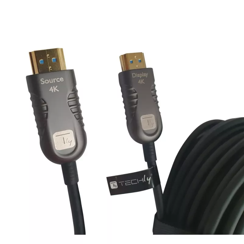 Techly ICOC HDMI-HY2-070 Cavo HDMI 70 m HDMI Type-A (standard) nero