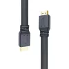 Techly Cavo piatto HDMI 2.0 High Speed con Ethernet A/A M/M 1 m