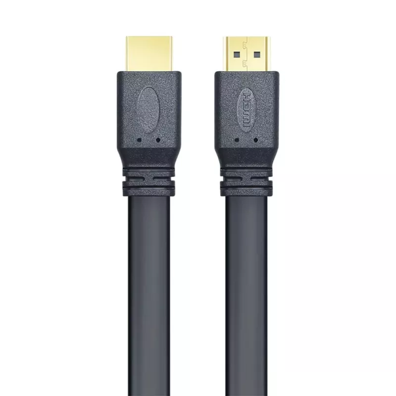 Techly Cavo piatto HDMI 2.0 High Speed con Ethernet A/A M/M 1 m