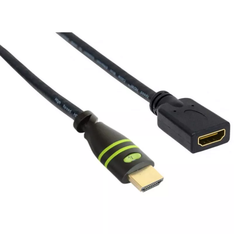 Techly Cavo prolunga HDMI High Speed con Ethernet 4K 30Hz M/F 5,0 m