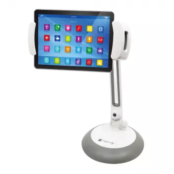 Techly Supporto universale da scrivania per smartphone e tablet fino a 10