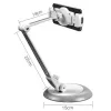 Techly Supporto universale da scrivania per smartphone e tablet fino a 10 inch