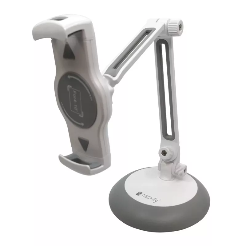 Techly Supporto universale da scrivania per smartphone e tablet fino a 10 inch