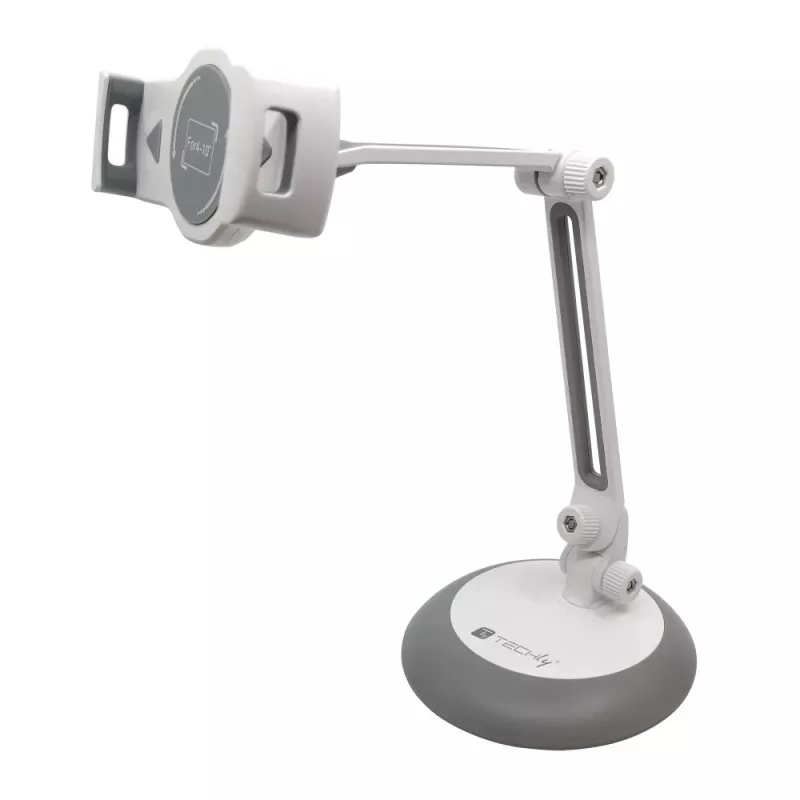 Techly Supporto universale da scrivania per smartphone e tablet fino a 10 inch