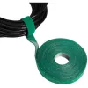 Techly Rotolo di nastro a velcro per gestione cavi lunghezza 10 m larghezza 20 mm nero