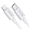Techly Cavo di ricarica e sincronizzazione USB-C a Lightning 1 m bianco