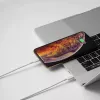 Techly Cavo di ricarica e sincronizzazione USB-C a Lightning 1 m bianco