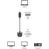 Techly ICOC DSP-C12-030P Adattatore cavo video 3 m DisplayPort DVI-D nero