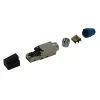 Techly IWP-8P8C-CAT81STY Connettore per cavi RJ45 beige