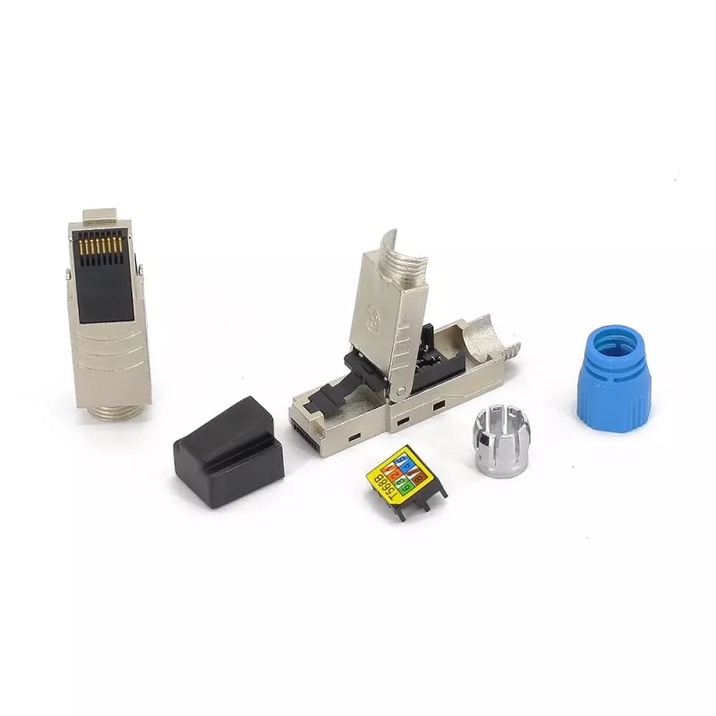 Techly IWP-8P8C-CAT81STY Connettore per cavi RJ45 beige