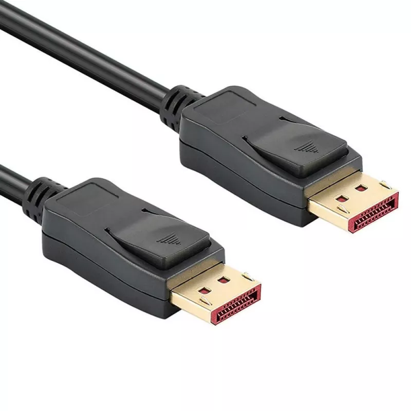 Techly ICOC DSP-A14-010NT Cavo DisplayPort 1 m nero