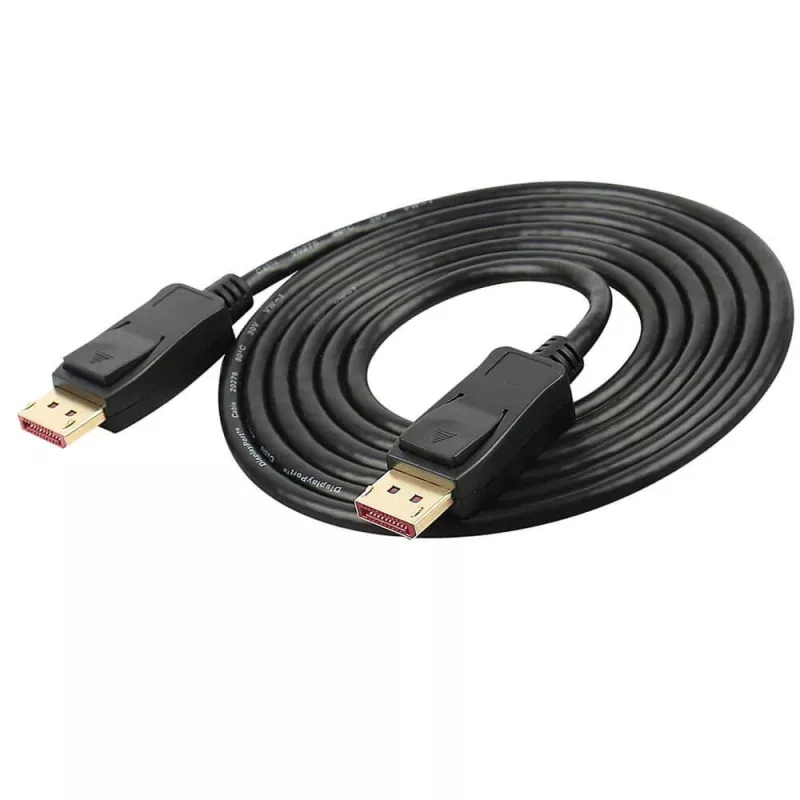 Techly ICOC DSP-A14-010NT Cavo DisplayPort 1 m nero