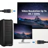 Techly ICOC DSP-A14-010NT Cavo DisplayPort 1 m nero