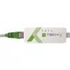 Techly Adattatore da USB 3.1 Type-C a RJ45 Gigabit Ethernet, bianco