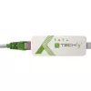 Techly Adattatore da USB 3.1 Type-C a RJ45 Gigabit Ethernet, bianco