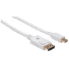Techly ICOC MDP-030T4K Cavo DisplayPort 3 m Mini DisplayPort bianco