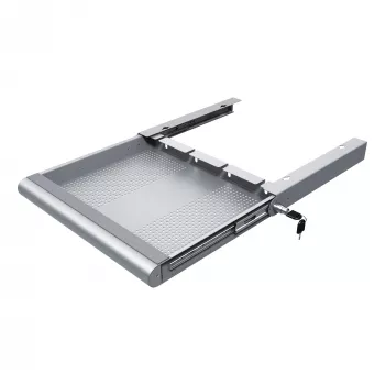 Dataflex Addit Cassetto di sicurezza hardware 622, argento, acciaio, tinta unita, 530 mm, 450 mm, 75 mm
