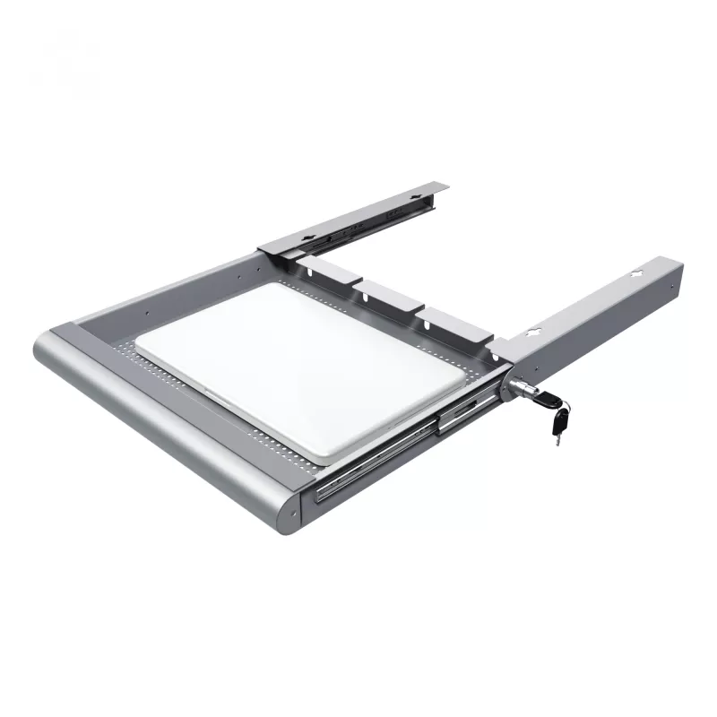 Dataflex Addit Cassetto di sicurezza hardware 622, argento, acciaio, tinta unita, 530 mm, 450 mm, 75 mm