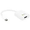 Techly Cavo convertitore adattatore USB 3.1 Type-C a HDMI 1.4, 3.2 Gen 2 (3.1 Gen 2), USB Type-C, uscita HDMI