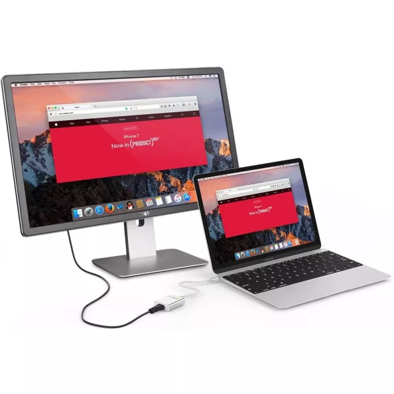 Techly Cavo convertitore adattatore USB 3.1 Type-C a HDMI 1.4, 3.2 Gen 2 (3.1 Gen 2), USB Type-C, uscita HDMI