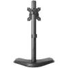 Techly ICA-LCD 2500 supporto/stand per monitor 68,6 cm (27 inch) da scrivania nero