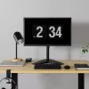 Techly ICA-LCD 2500 supporto/stand per monitor 68,6 cm (27 inch) da scrivania nero