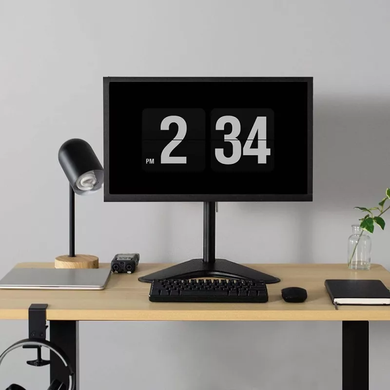 Techly ICA-LCD 2500 supporto/stand per monitor 68,6 cm (27 inch) da scrivania nero