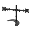 Techly supporto da tavolo per 2 monitor 13-27