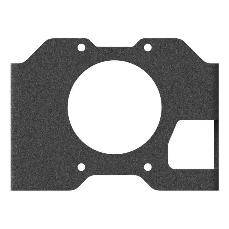Res-Tech X1-GT PLATTENADAPTER FANATEC CSL, supporto base volante da racing, nero, acciaio, Fanatec CSL DD e Fanatec GT PRO