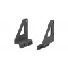 Res-Tech X1 DD SUPPORT FANATEC, supporto base volante da racing, nero, alluminio, DD1, DD2, 300 mm, 300 mm
