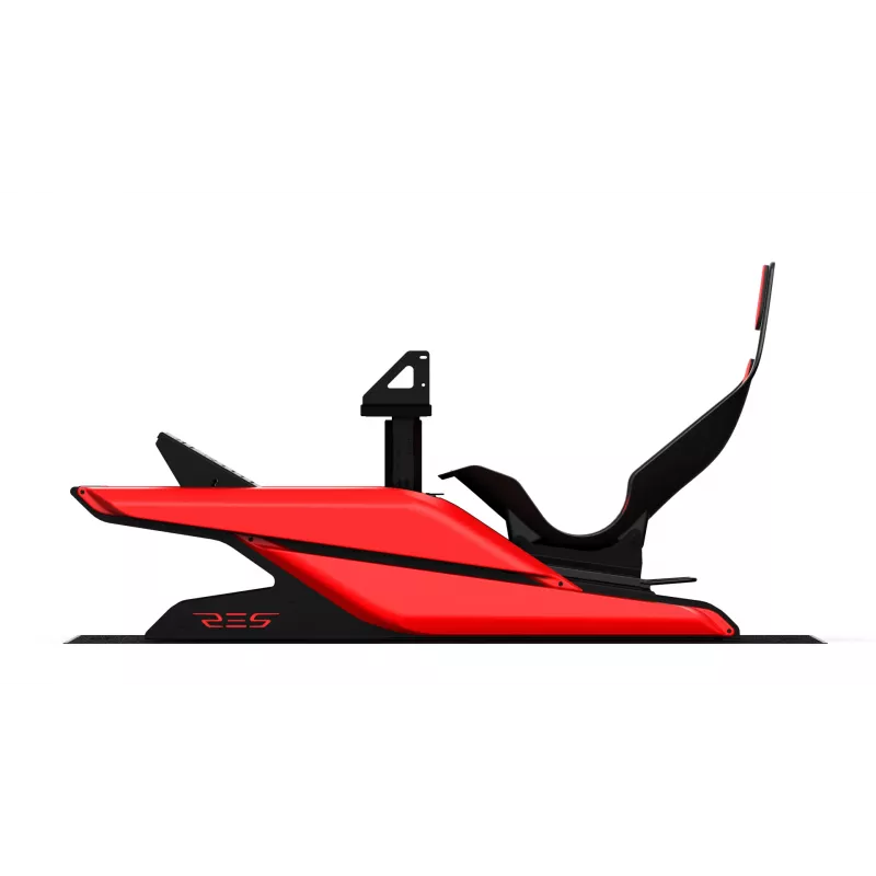 Res-Tech X1 DD SUPPORT FANATEC, supporto base volante da racing, nero, alluminio, DD1, DD2, 300 mm, 300 mm