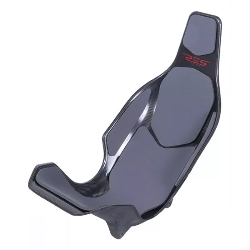 Res-Tech X1 CARBON SEAT - grigio, sedile da racing, grigio, carbonio, neoprene