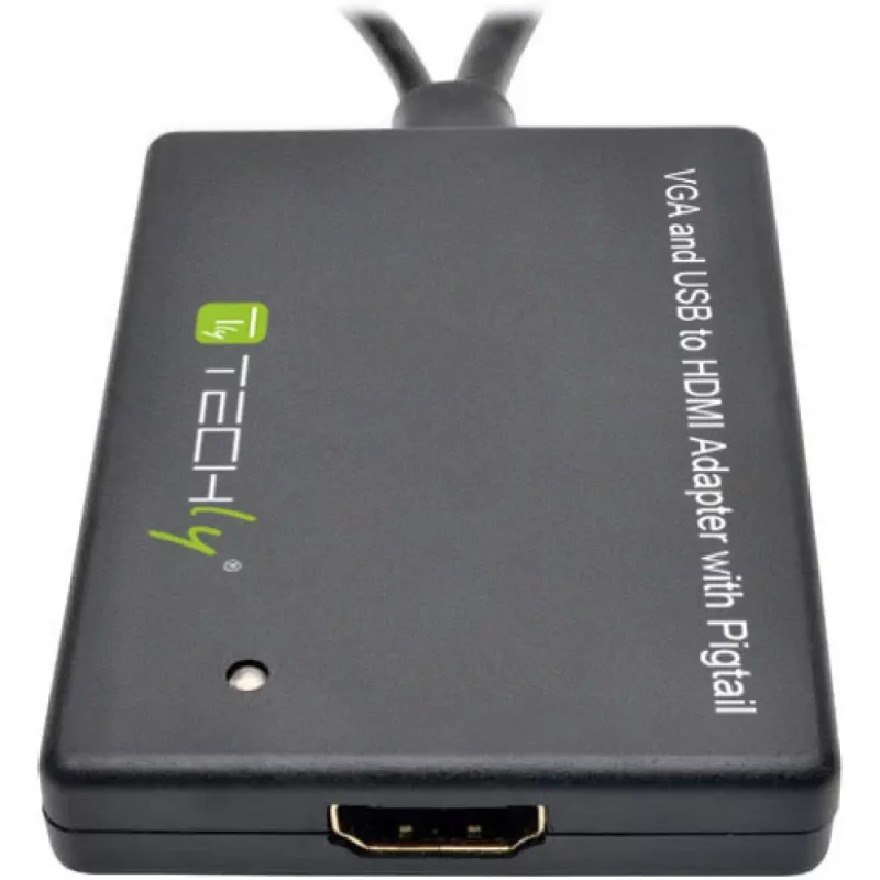 Techly convertitore cavo SVGA e audio a HDMI IDATA HDMI-VGA3