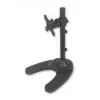 Techly supporto da scrivania per 1 monitor 13–27