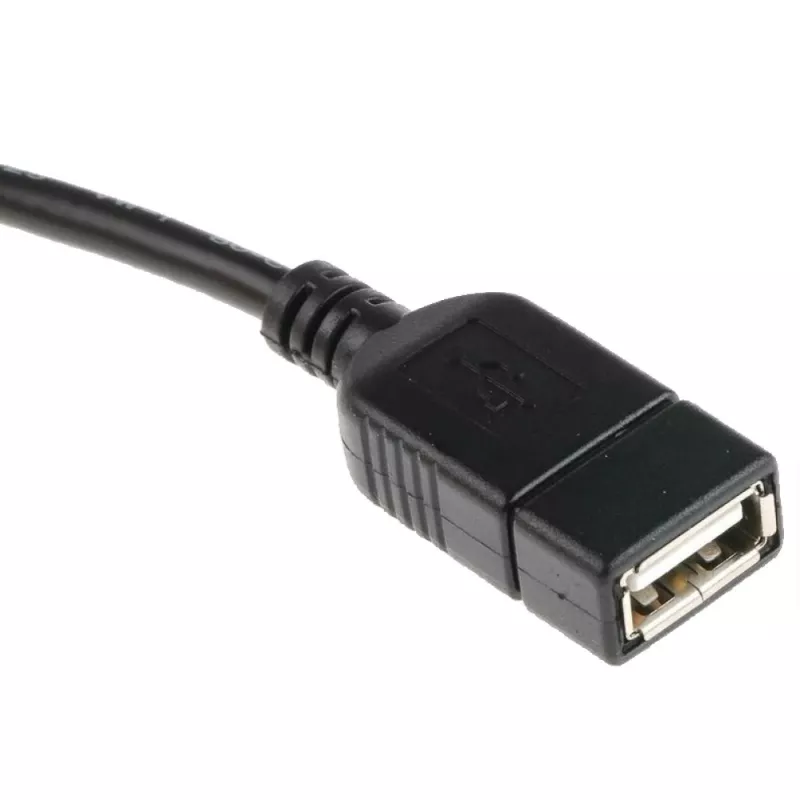 Techly cavo USB2.0 OTG A-femmina / Micro-B-maschio 0,2 m ICOC UOTG-194