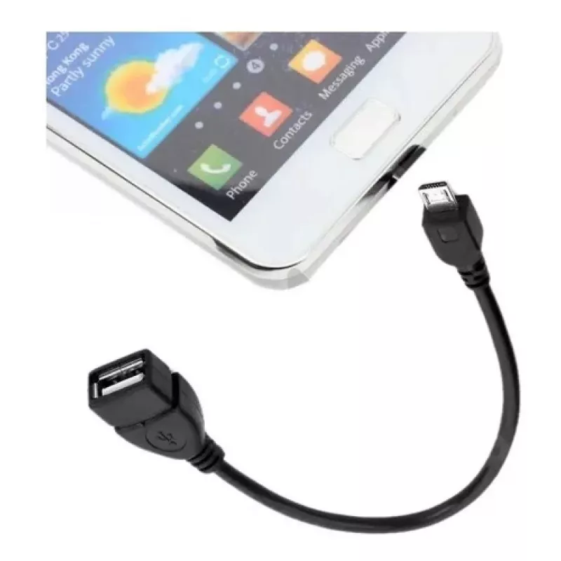 Techly cavo USB2.0 OTG A-femmina / Micro-B-maschio 0,2 m ICOC UOTG-194