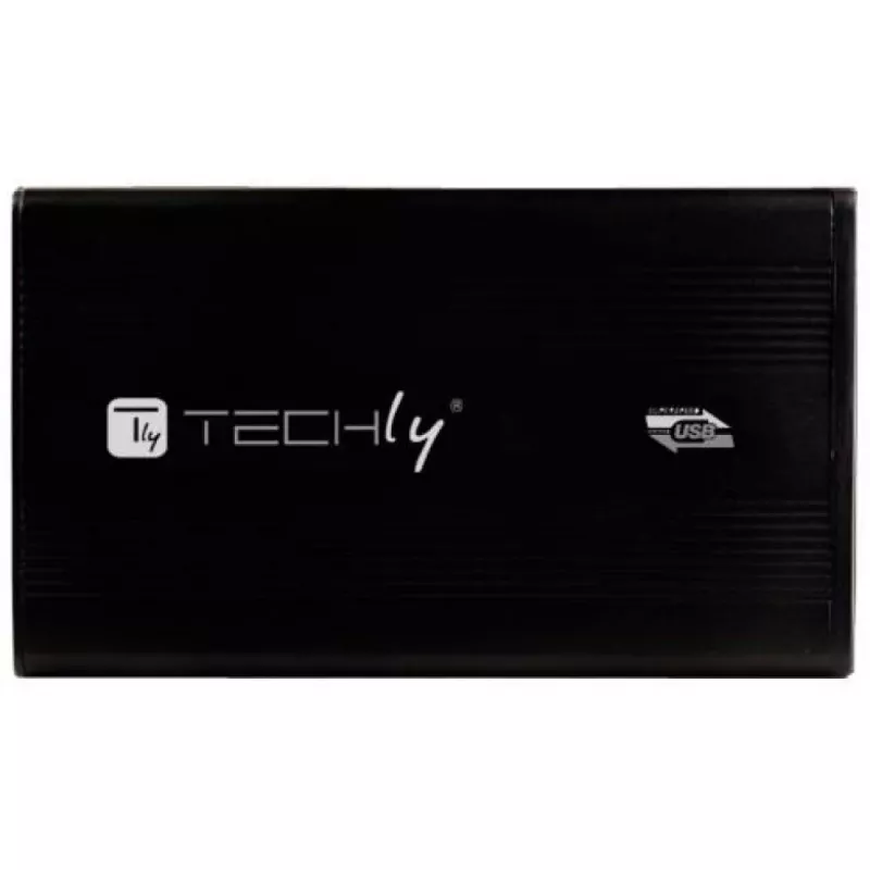Techly case esterno USB 3.0 2,5″ SATA I-CASE SU3-25B, 2,5
